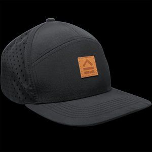 Noir Classic - Black Water-Repellent Hat | CAPS LOCK ORIGINAL